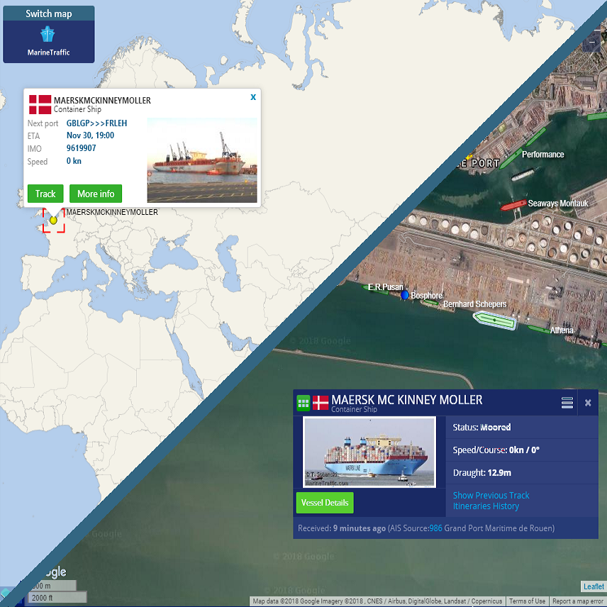 HONG KONG EXPRESS Current Position ( - DUAL TRACKING - ) | Marine Vessel Traffic